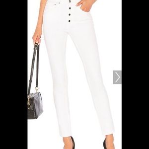 Anine Bing white Frida Jeans Brand New